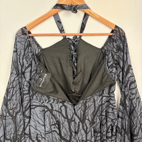 Killstar Women Woodland Witch Dress WhimsiGoth Witchy XL (Juniors) Sheer Spooky - Picture 11 of 16